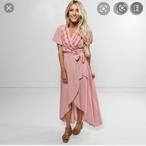 Stevie Hender wrap dress